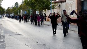 Un total de 238 inmigrantes han saltado la valla de Melilla en la mañana de este jueves.