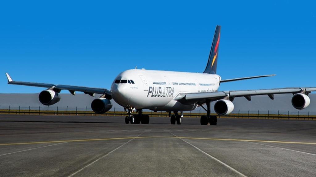 Un avión de Plus Ultra en imagen de archivo.