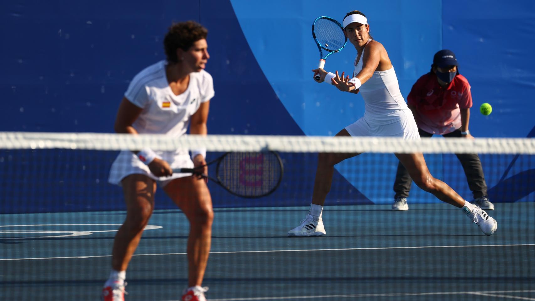 Carla Suárez y Garbiñe Muguruza, en los Juegos Olímpicos