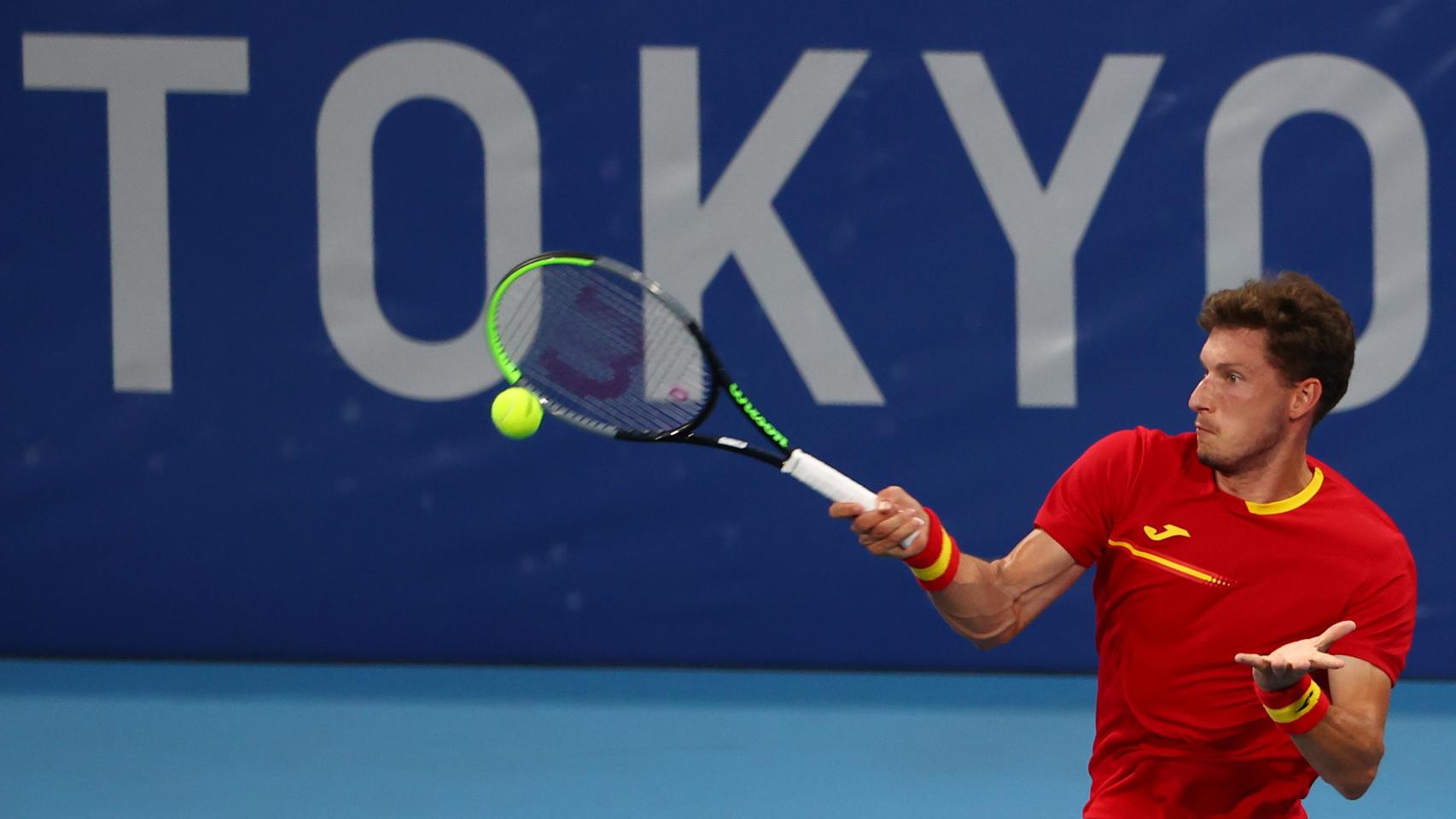 Pablo Carreño, durante los Juegos Olímpicos