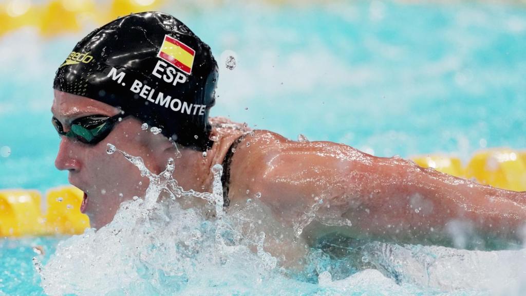 Mireia Belmonte, durante los Juegos Olímpicos