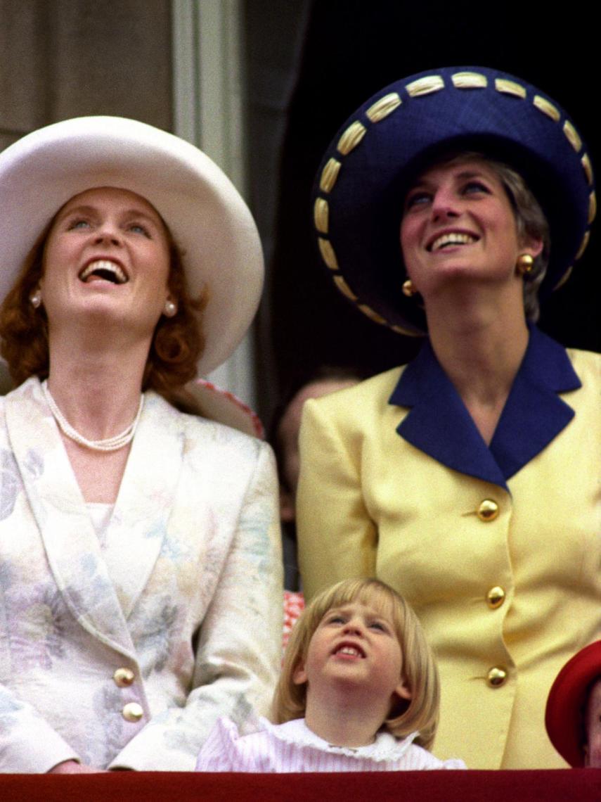 Sarah Ferguson y Lady Di, en una imagen de archivo.