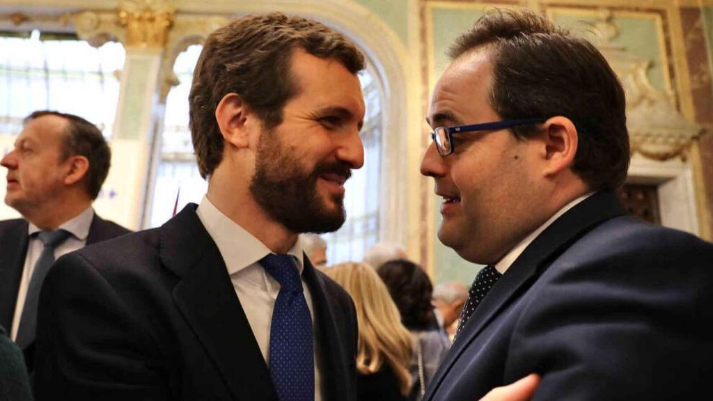 Pablo Casado y Paco Núñez
