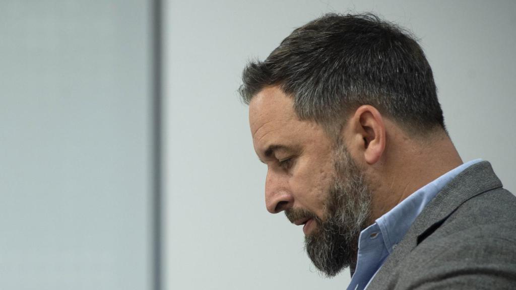 Santiago Abascal, presidente de Vox.