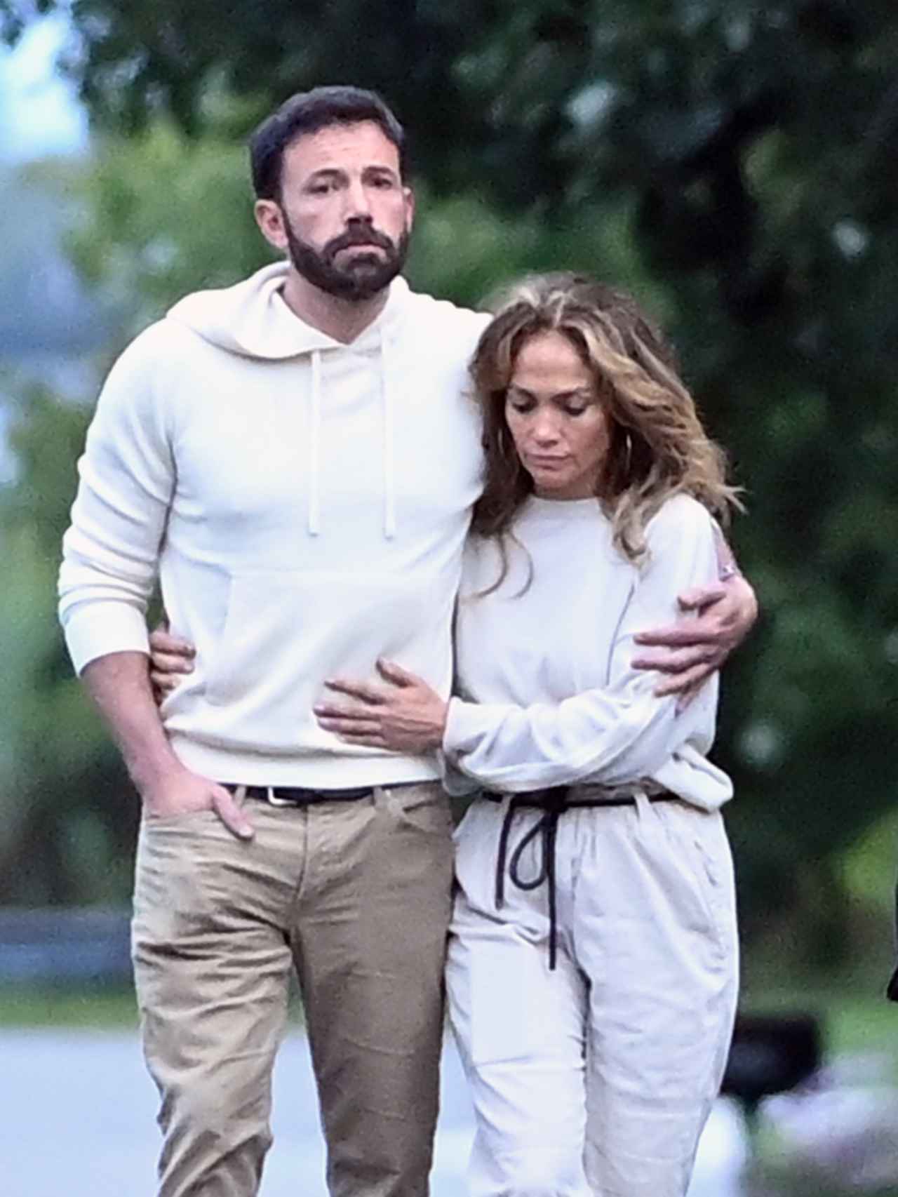 Ben Affleck y Jennifer Lopez, en una imagen captada a comienzos de julio.