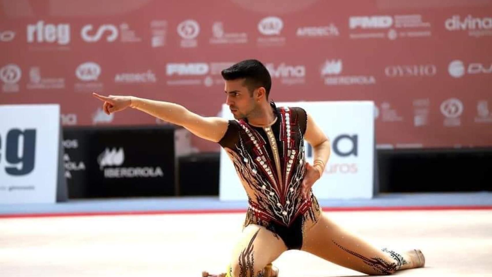 Cristofer Benítez, gimnasta español, víctima de un ataque sexista por parte de deportista