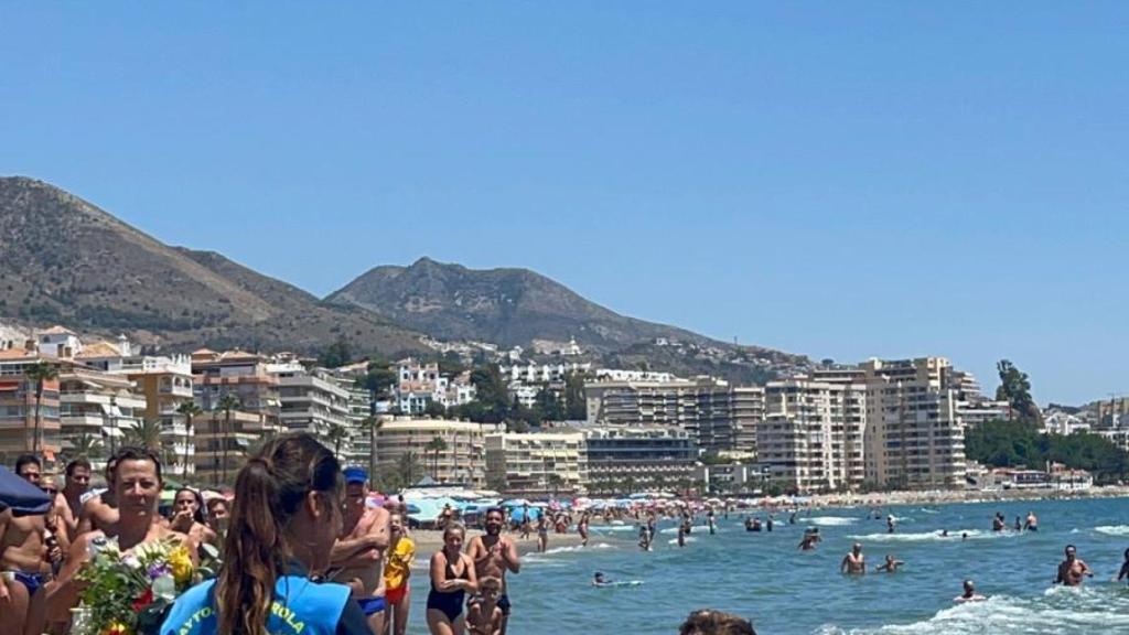Pedida a pie de playa en Fuengirola