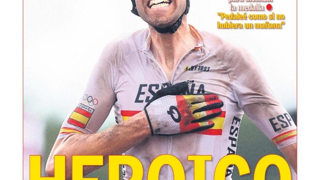 La portada del diario AS (27/07/2021)