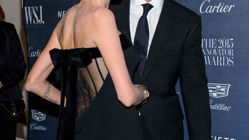 Angelina Jolie y Brad Pitt, en una imagen de cuando eran pareja.