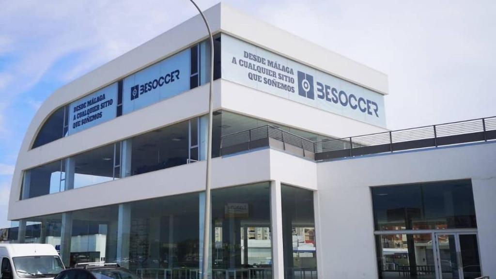 Aspecto de la nueva sede de BeSoccer en Málaga.