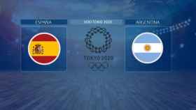 España - Argentina, partido de baloncesto masculino de los JJOO Tokio 2020