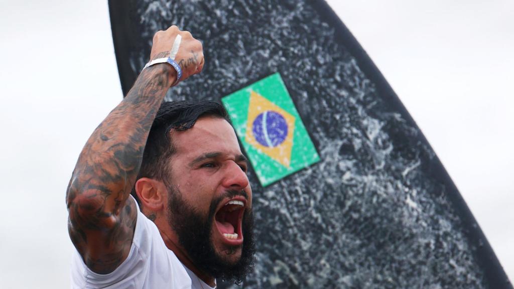 Italo Ferreira, campeón olímpico de surf en Tokio 2020