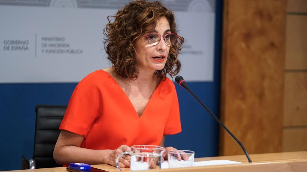 María Jesús Montero, ministra de Hacienda y Función Pública.