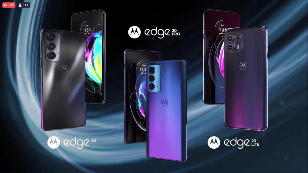 Moto Edge 20, 20 lite y 20 Pro