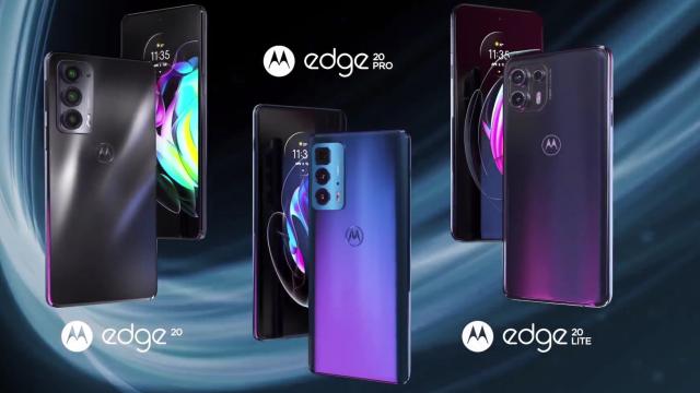 Moto Edge 20, 20 lite y 20 Pro