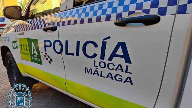Imagen de un vehículo de la Policía Local de Málaga