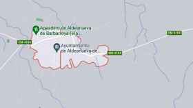 Aldeanueva de Barbarroya en Google Map