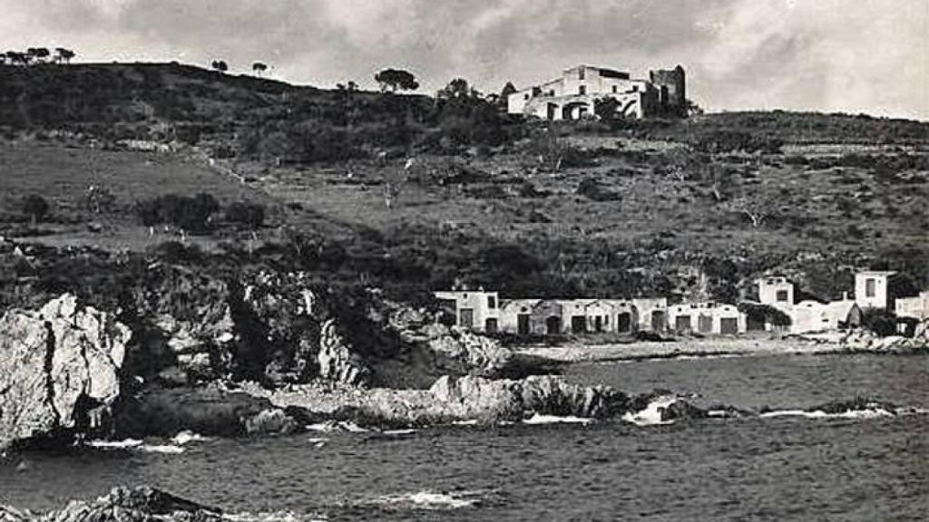 Mas Juny vista desde el mar, años 30