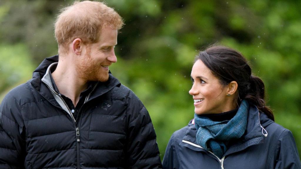 El príncipe Harry y Meghan en su viaje a Oceanía en 2018.