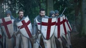 Escena de la serie 'Knightfall', sobre el final de los templarios.