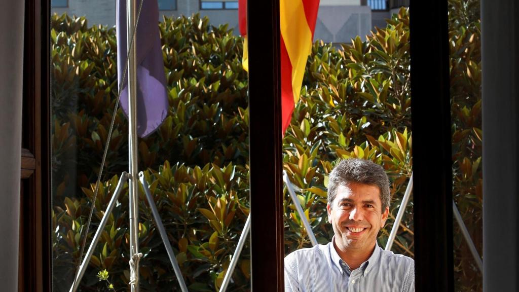 Carlos Mazón, en el palacio de la Diputación de Alicante.