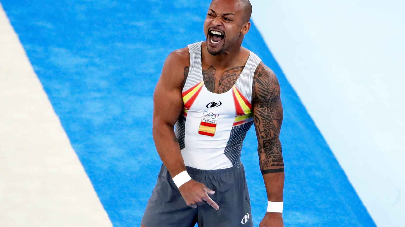 Ray Zapata, en los Juegos Olímpicos