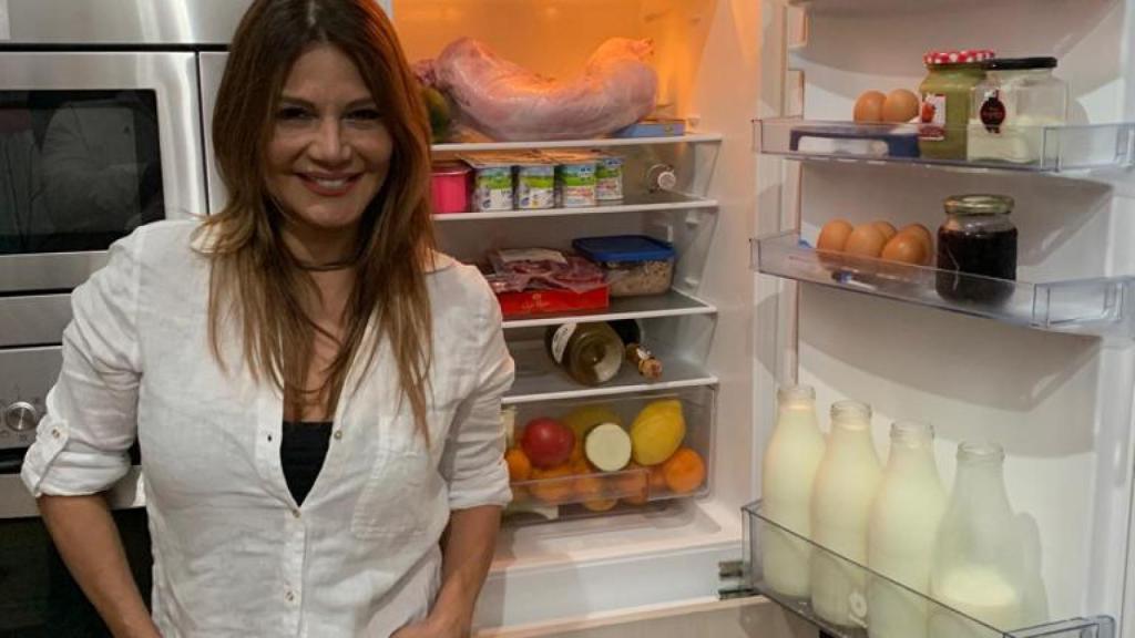 Ivonne Reyes nos enseña su nevera