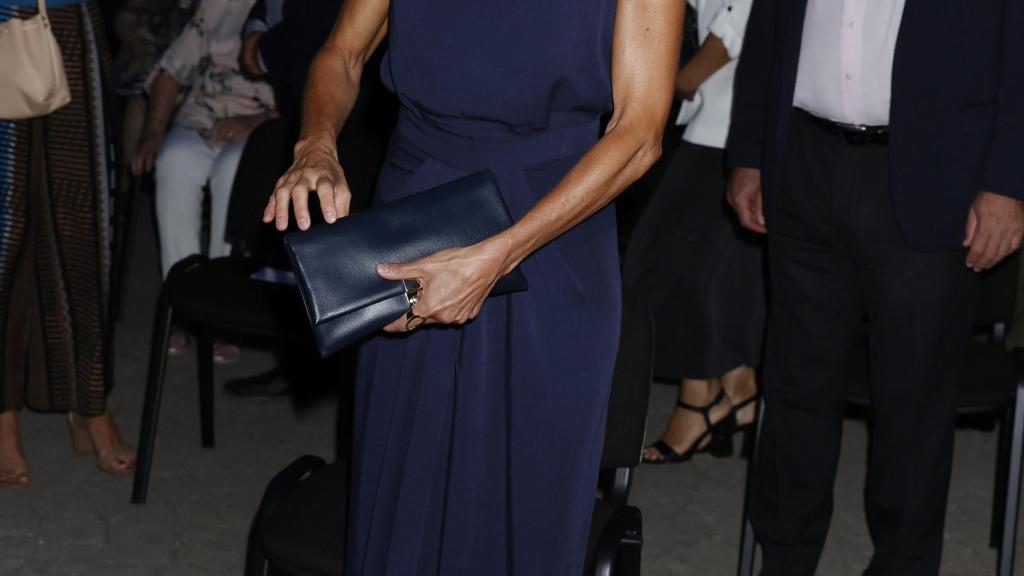 Letizia durante su primer acto en Mallorca este 2021. Ha asistido a los premios 'Atlàntida Mallorca Film Fest 2021'.