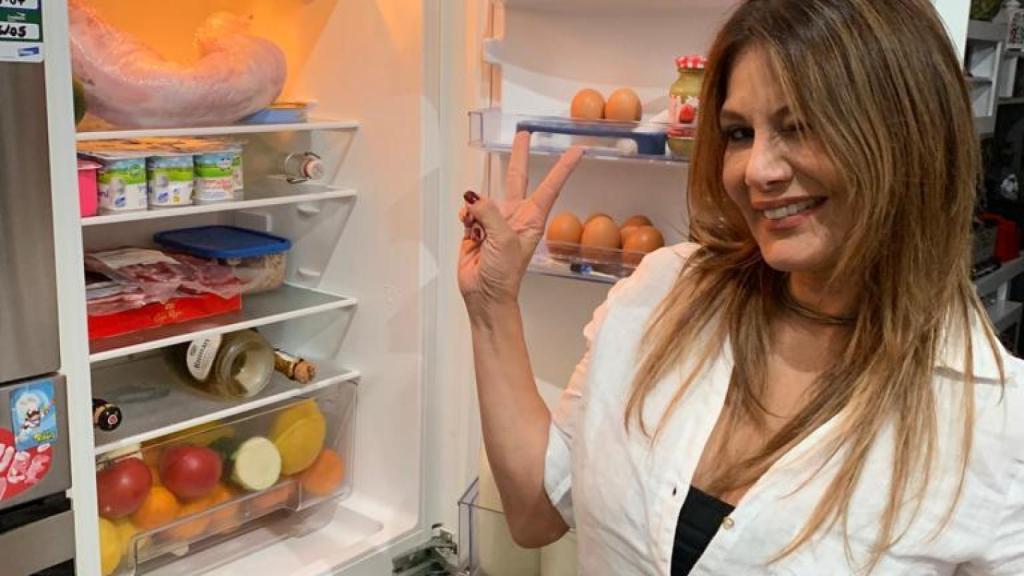 Ivonne Reyes nos enseña su nevera