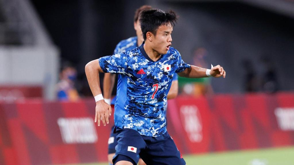 Takefusa Kubo, en los Juegos Olímpicos