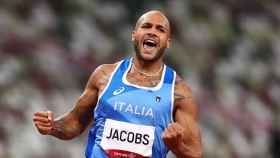 Marcell Jacobs, campeón olímpico de los 100 metros lisos masculinos en Tokio 2020