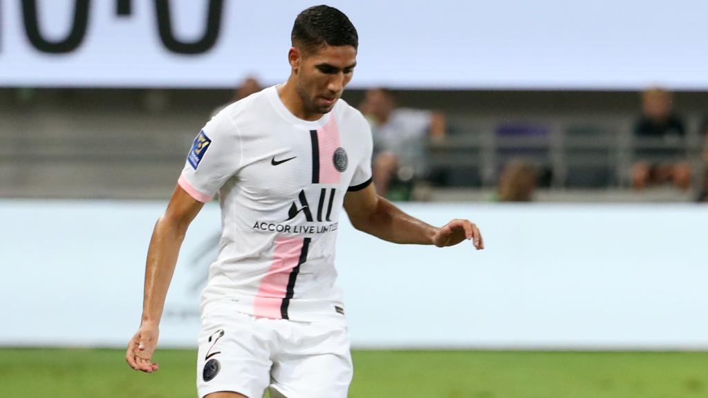 El complicado debut oficial de Achraf con el PSG: pitos de ...