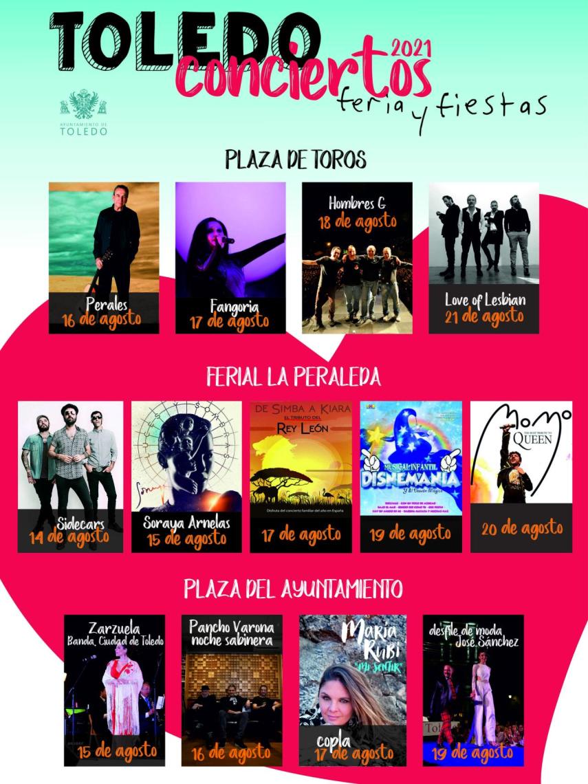 Cartel de las Ferias de Agosto de Toledo