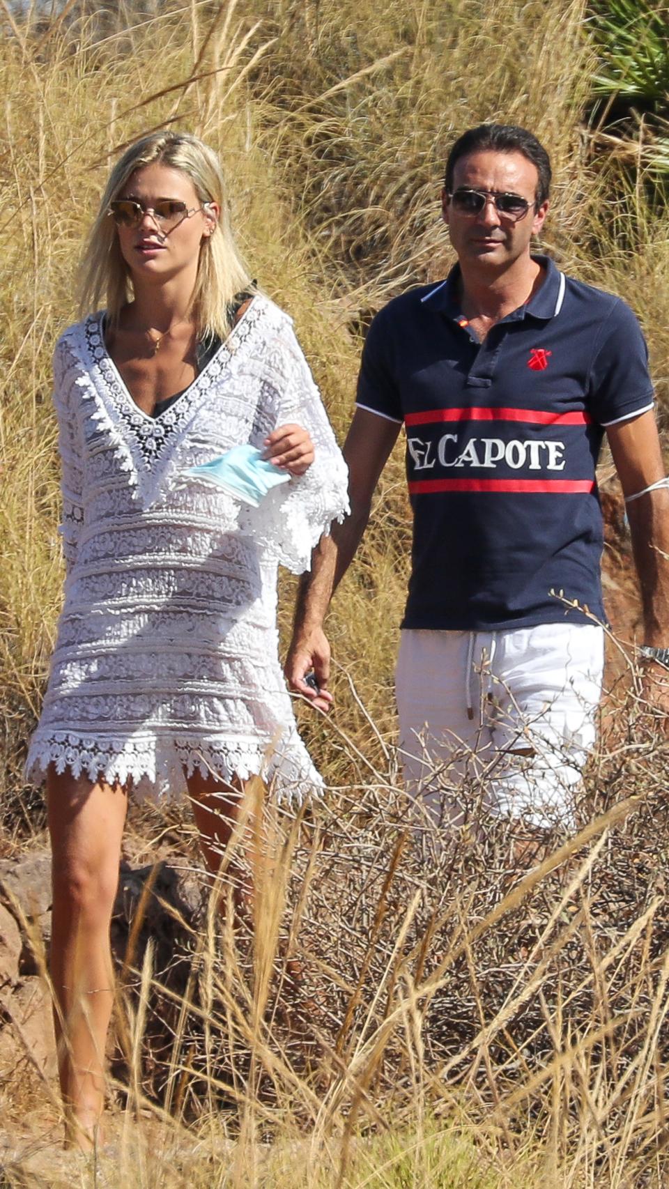 Enrique Ponce y Ana Soria en una imagen de archivo.