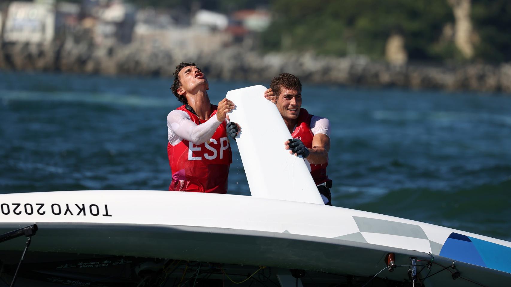 Jordi Xammar y Nico Rodríguez, en los Juegos Olímpicos