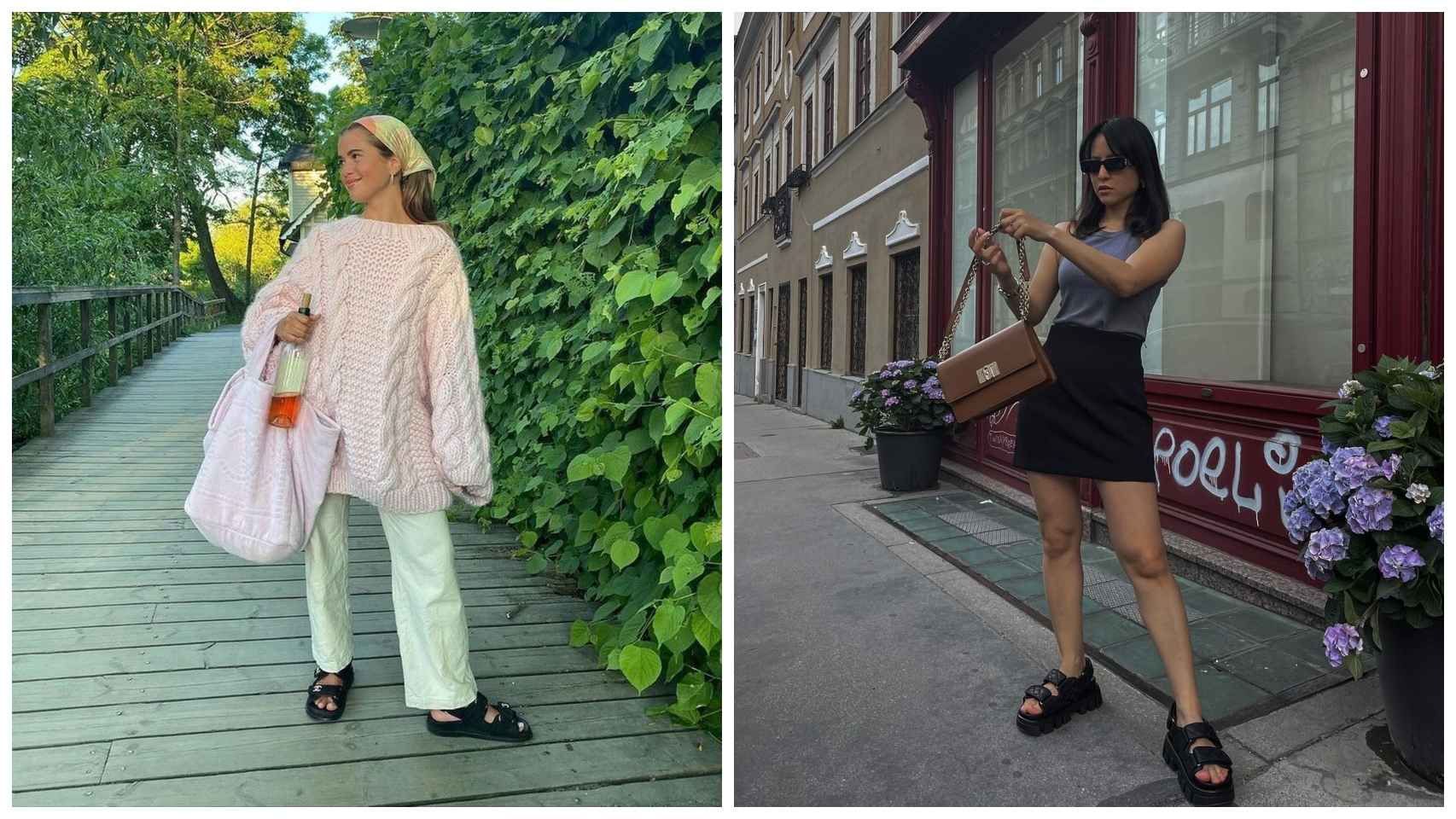 Estas sandalias han conquistado a los perfiles que crean contenido de moda en Instagram.