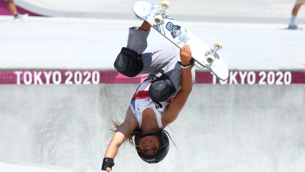 Sky Brown, en los Juegos Olímpicos de Tokio 2020