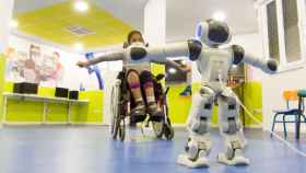 El robot desarrollado por el sistema de salud de Castilla-La Mancha.