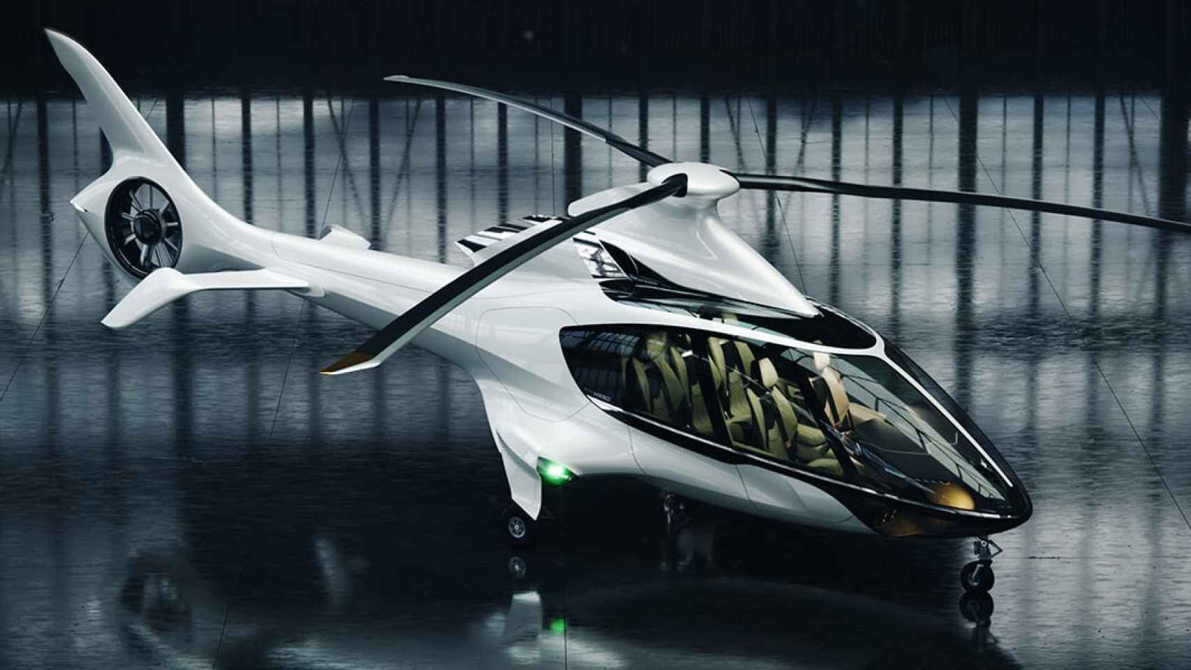 De este modo jaula Derivar HX50, el helicóptero barato que puede ir de Madrid a Barcelona y volver sin  repostar
