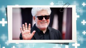 Pedro Almodóvar en un montaje de JALEOS.