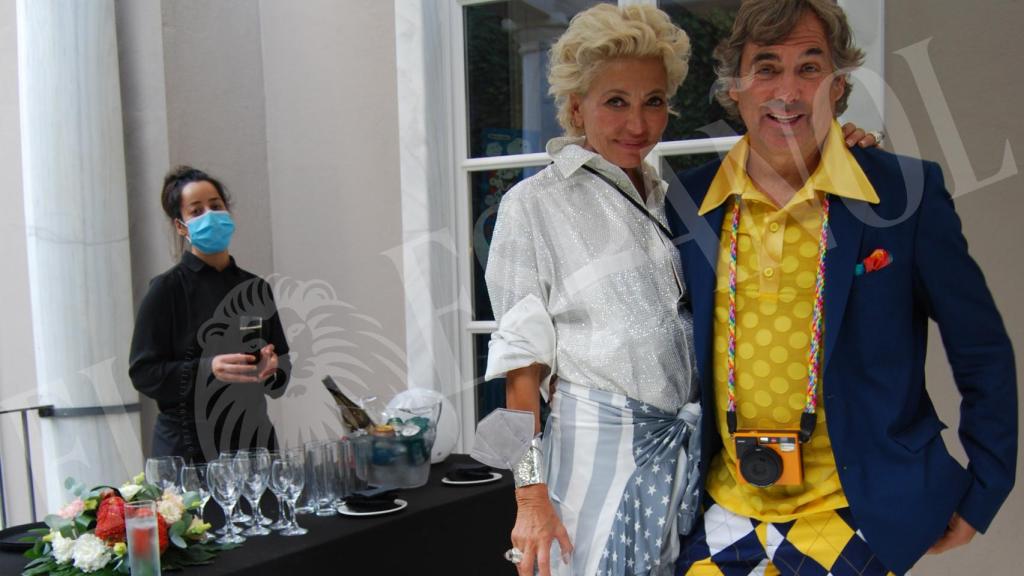 Hubertus de Hohenlohe junto a su alma gemela, Simona Gandolfi.
