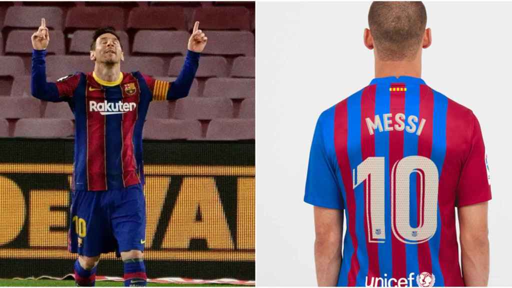 Messi desaparece de la web del Barça aunque su camiseta sigue estando a la venta