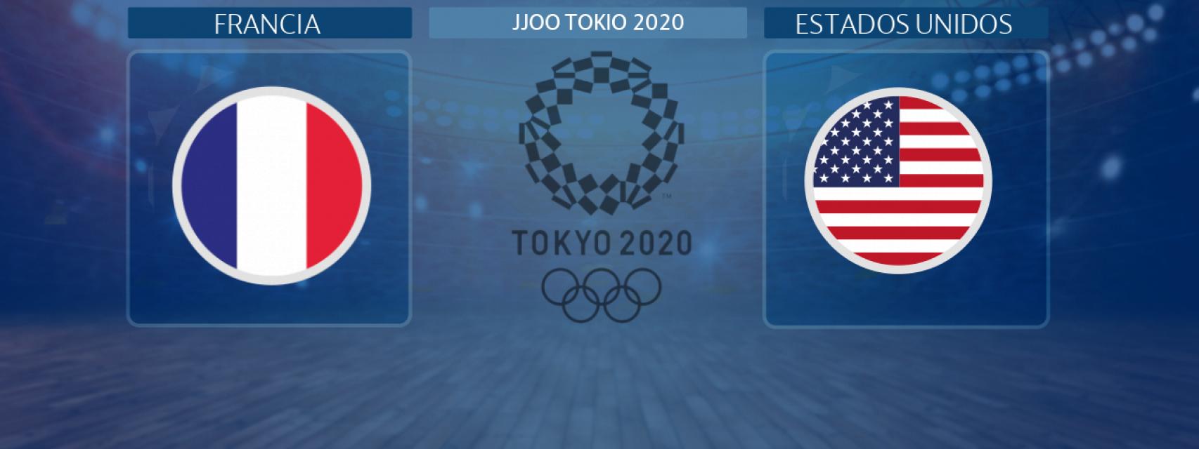 Francia - Estados Unidos, la final de baloncesto masculino de los JJOO Tokio 2020