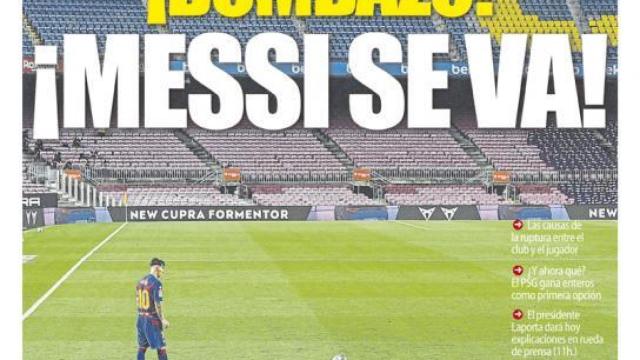 Portada Mundo Deportivo (06/08/21)