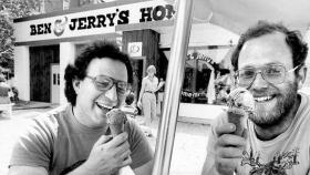 Ben y Jerry cuando aún no pensaban si vender en los territorios ocupados o no.