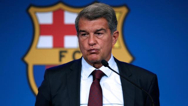 Joan Laporta tras la salida de Leo Messi