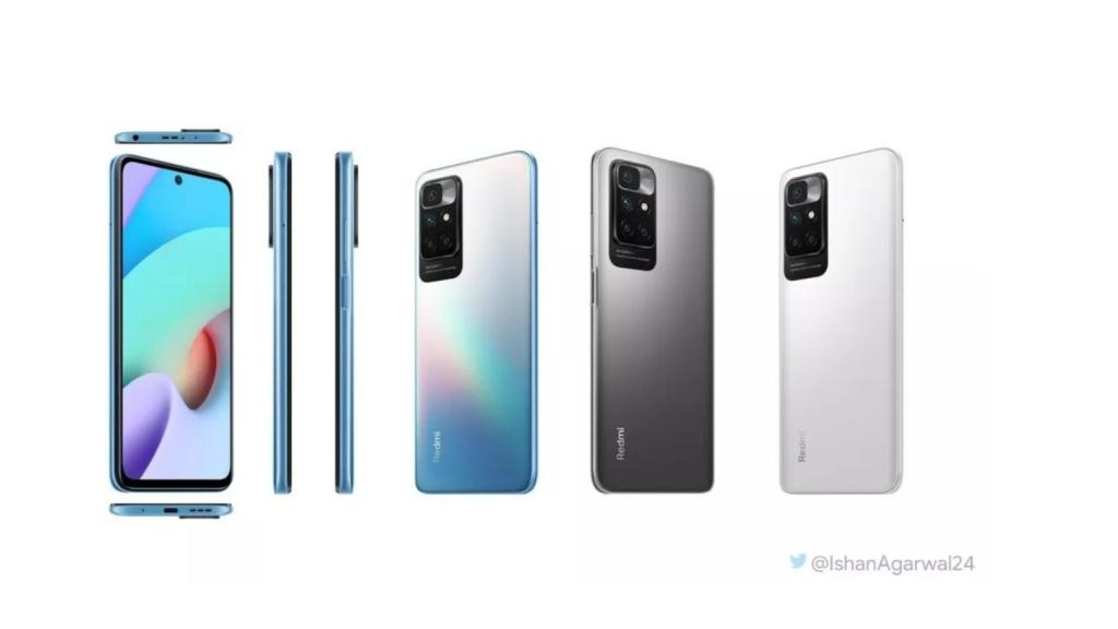 Redmi 10 diseño