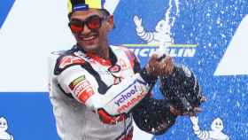 Jorge Martín, celebrando su triunfo en el Gran Premio de Estiria de MotoGP