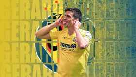 Montaje del Villarreal por la renovación de Gerard Moreno hasta 2027