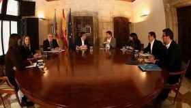 Única reunión bilateral entre Generalitat y Diputación, el 28 de enero de 2020.